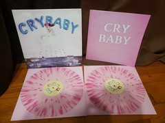Melanie Martinez Cry Baby Pink Splatter 2X Vinyl Record LP Dream Pop Deluxe Ed.