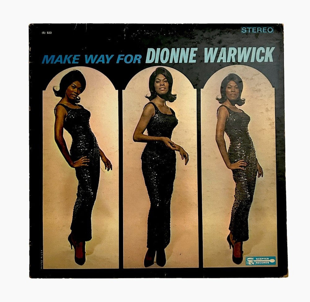 Make Way For DIONNE WARWICK Vinyl Record LP G/G- Pop Vocal Jazz Soul