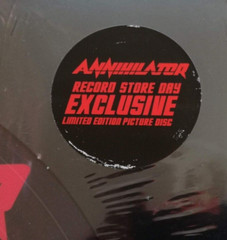 ANNIHILATOR – TRIPLE THREAT UNPLUGGED – LIMITED EDITON RSD 2020 LP P/D**MINT S/S