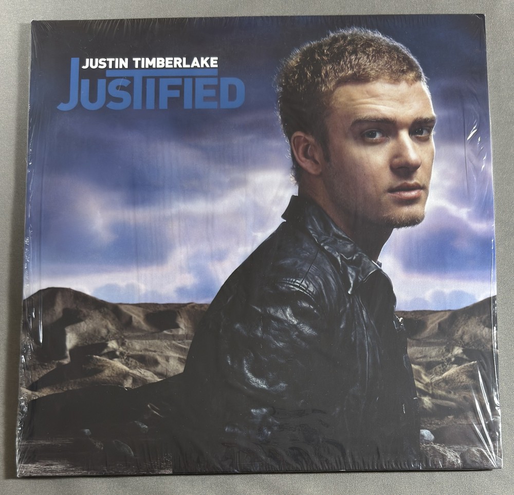 Justin Timberlake Justified – US First Press Jive Records 2002 Vinyl 2-LP NM