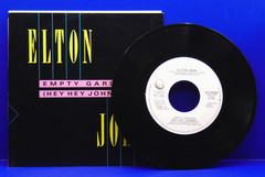 ELTON JOHN Empty Garden (Hey Hey Johnny) 45 RPM w/PS GEFFEN 50049 NM/UNPLAYED