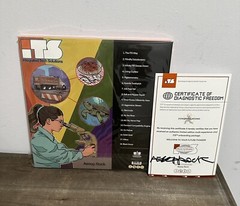 Aesop Rock Integrated Tech Solutions Orange Multi Experience Vinyl W Signed Cert