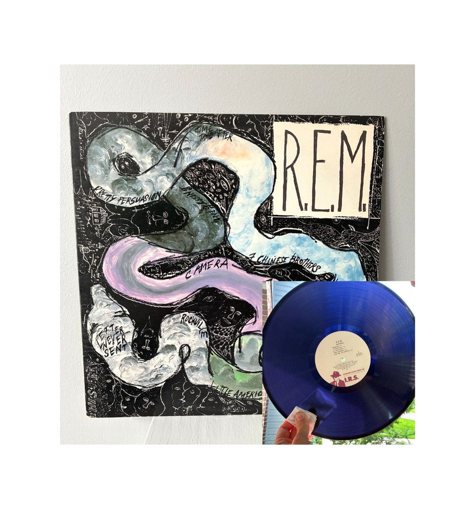 R.E.M. Reckoning Rare Purple Translucent Quiex Vinyl 1984 US Press Record VG+
