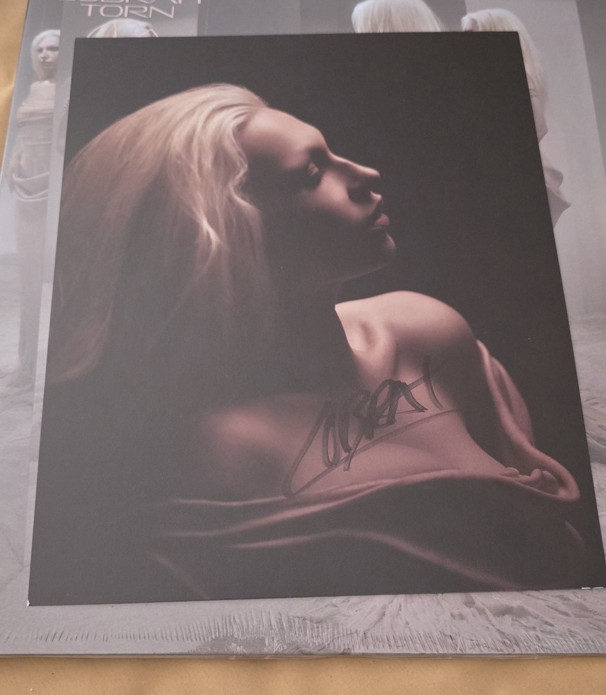 Cobrah SIGNED LP Torn Exclusive Truffle Skin Colored Vinyl Record