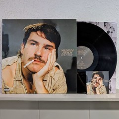 MEDIUM BUILD – Country SIGNED Art Card Black Vinyl Record LP Rare
