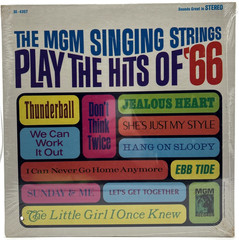 New / Sealed The MGM SINGING STRINGS ‎“The Hits Of 1966″ LP 1967 MGM SE-4357