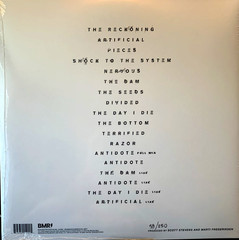 DAUGHTRY Shock To The System Glow In The Dark Vinyl SEALED SIGNED #59 Sold Out