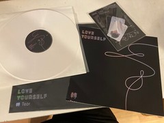 BTS Love Yourself Tear WHITE VINYL LP! With Booklet Postcard Photos Stickers NEW