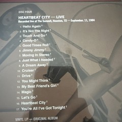 The Cars – Heartbeat City – Deluxe 1 LP + 4 CD Box Set – Vinyl Record + Booklet