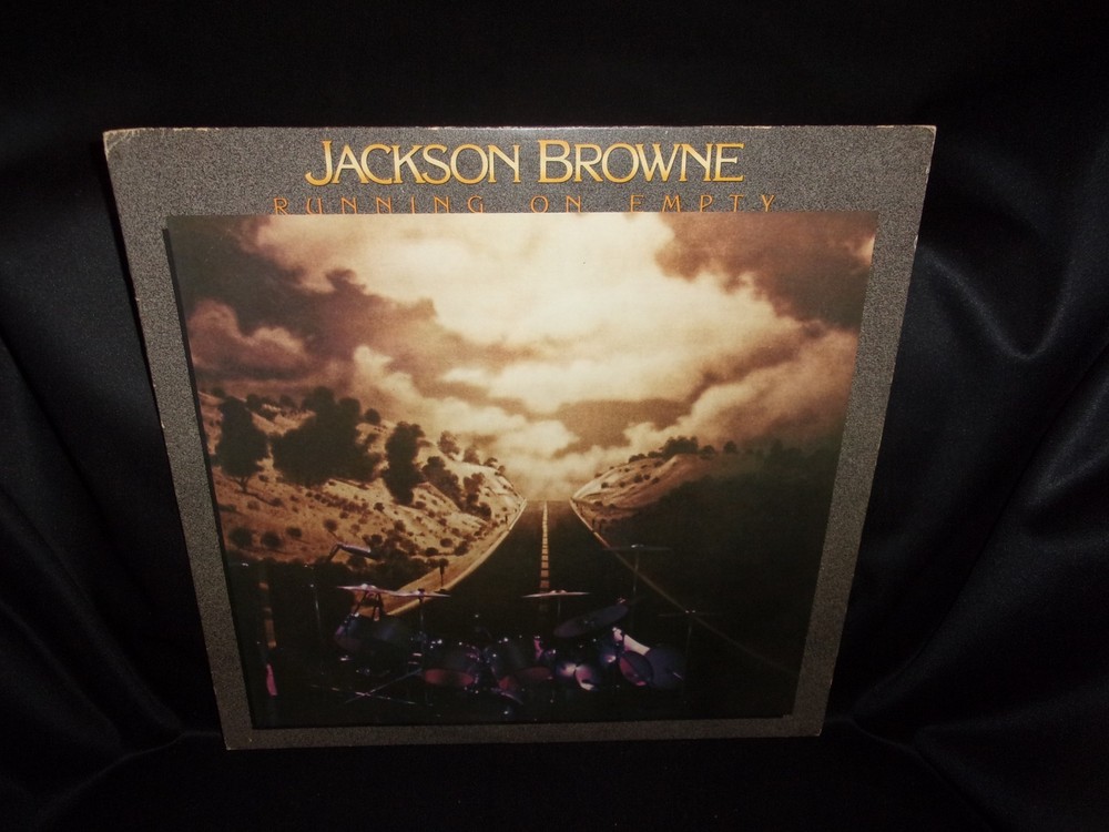 JACKSON BROWNE RUNNING ON EMPTY LP ASYLUM 6E-113 SP VG+