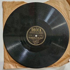 Twelve 78 RPM 10″ Records Lot #AMY: 1940s 1950s Vocals Pop Jazz Crooner Swing