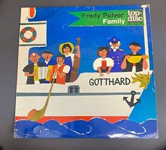 FREDY PULVER FAMILY RECORD VOLKSMUSIK GOTTHARD NIGHT BOAT SWITZERLAND SWISS DISC