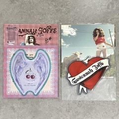 Susannah Joffe SIGNED Vertigo Vinyl Heart & Wing Shaped Vinyl Single Bundle 🪽❤️