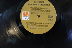Joe Cocker Mad Dogs & Englishmen Double LP A&M 1970 VG/EX Foldout Play Tested