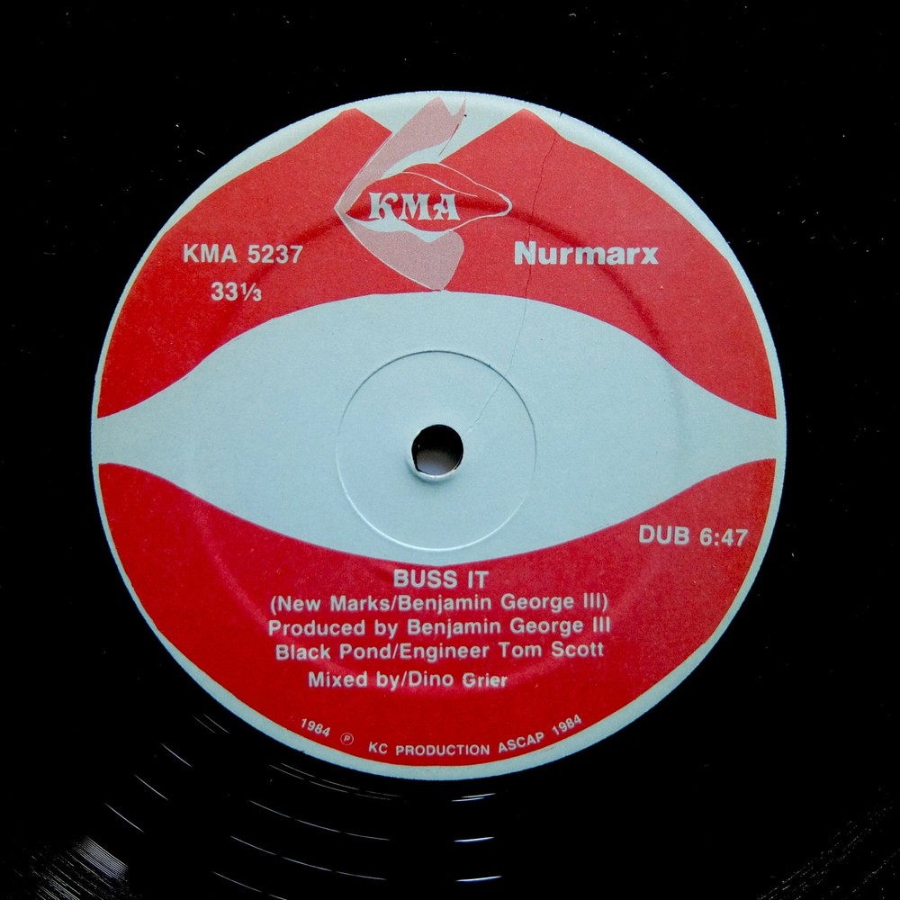 Nurmarx ‎“Buss It“ PRIVATE ELECTRO SYNTH FUNK BOOGIE 12″