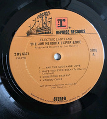 Jimi Hendrix Experience Electric Ladyland Vinyl LP Reprise 2RS-6307 Ex-Nm Vinyl