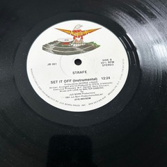 Strafe Set It Off 12″ Vinyl Single 1984 Jus Born JB 001 Electro Hip Hop
