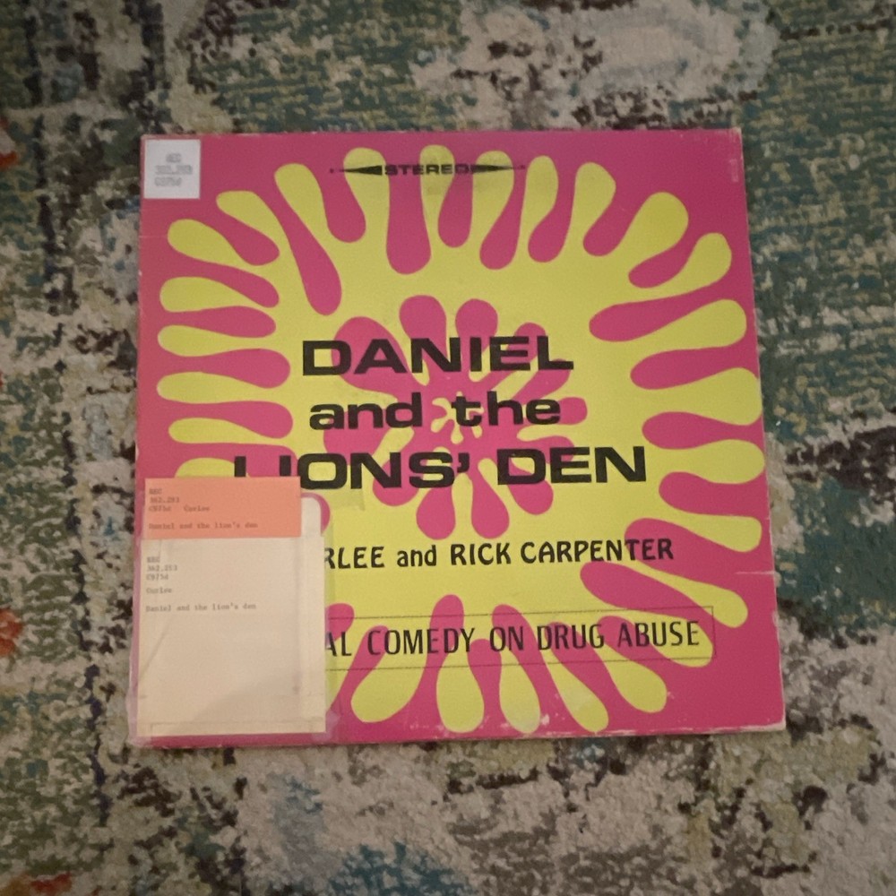 Bob Curlee & Rick Carpenter – Daniel and the Lions‘ Den LP Stereo NBB-213