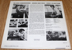 John Mayall With Eric Clapton – „Blues Breakers“ LP London PS 492