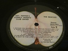 1967 The Beatles: Sgt. Pepper’s Lonely Hearts Club Band LP No. SMAS-X-1-2653