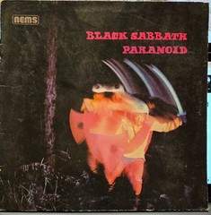 Black Sabbath – Paranoid LP Netherlands VG/VG NEMS NEL 6003 Gatefold Cover