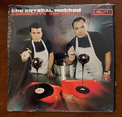 The Crystal Method – Community Service II (2005) 2x LP Vinyl – Gatefold, EX