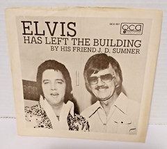 J.D. Sumner Elvis Has Left The Building 45 rpm PS M- QCA Country Gospel