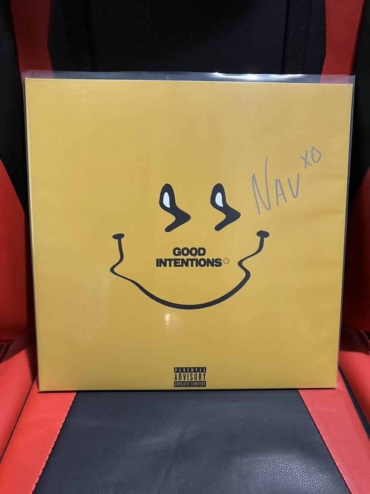 NAV Good Intentions Vinyl SIGNED (2 Set)