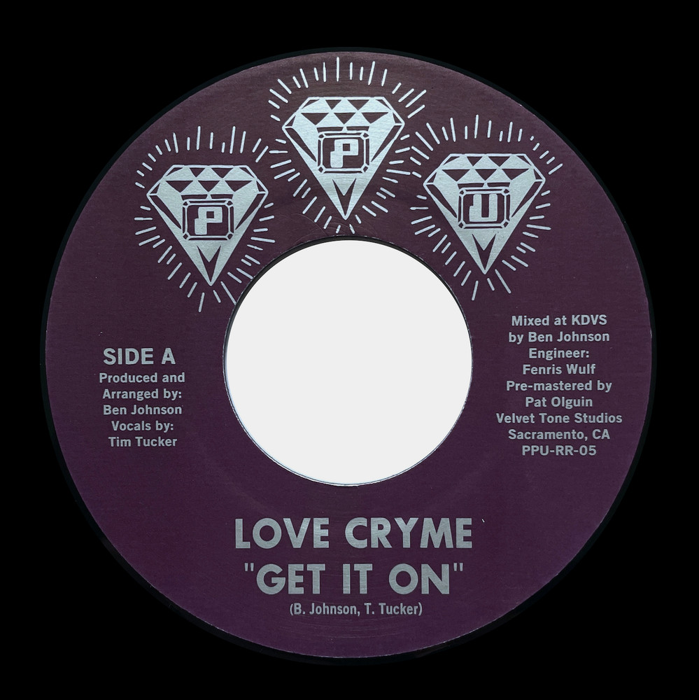 LOVE CRYME „Get It On / Fffreak“ PPU SYNTH BOOGIE FUNK REISSUE 7″