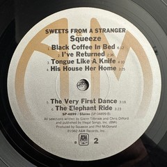 Squeeze Sweets From A Stranger Vinyl LP 1982 A&M Records Pop Rock New Wave