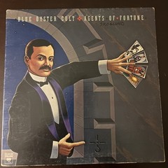 Blue Oyster Cult – Agents Of Fortune 1976 US First Edition Pressing PC 34164 VG