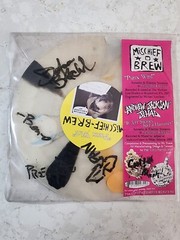 SIGNED Mischief Brew Andrew Jackson Jihad 8″ Colored Vinyl Record Punx