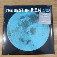 R.E.M. In Time The Best of REM Translucent Blue Colored 2LP Vinyl RARE
