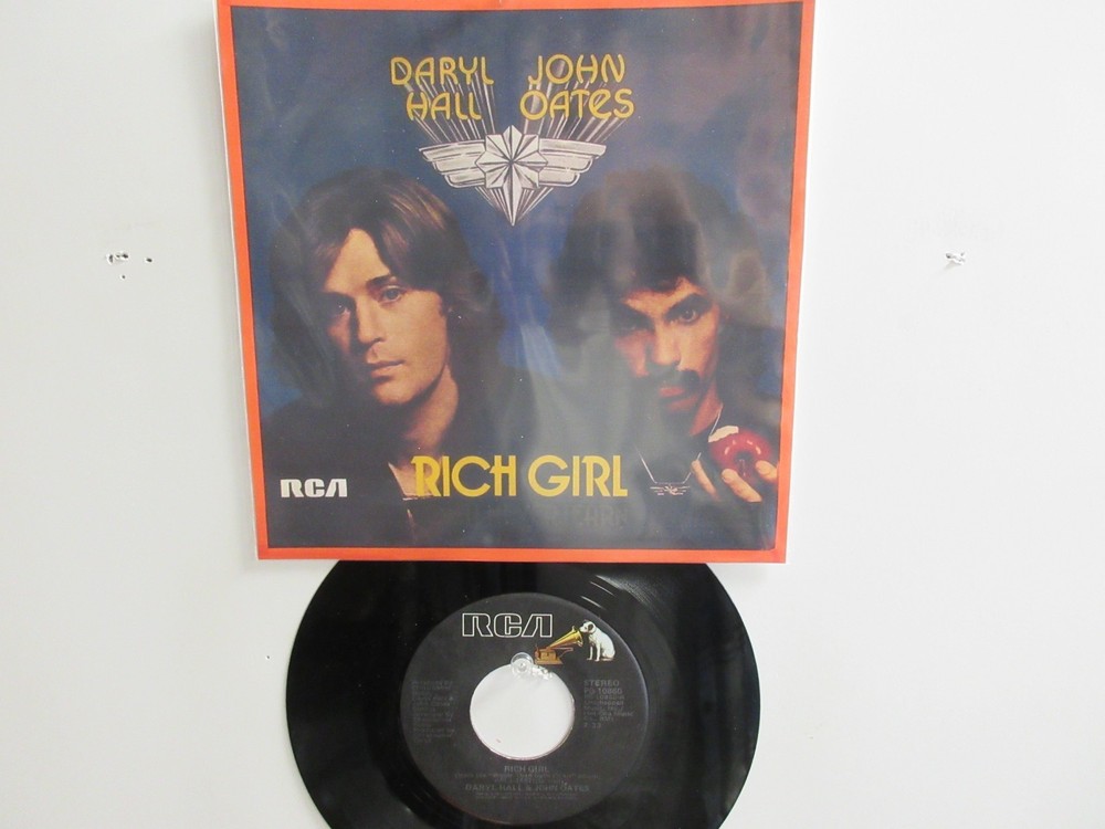 💥 ‚ HALL & OATES ‚ HIT 45 + PICTURE [ RICH GIRL ] 1977 ! 💥