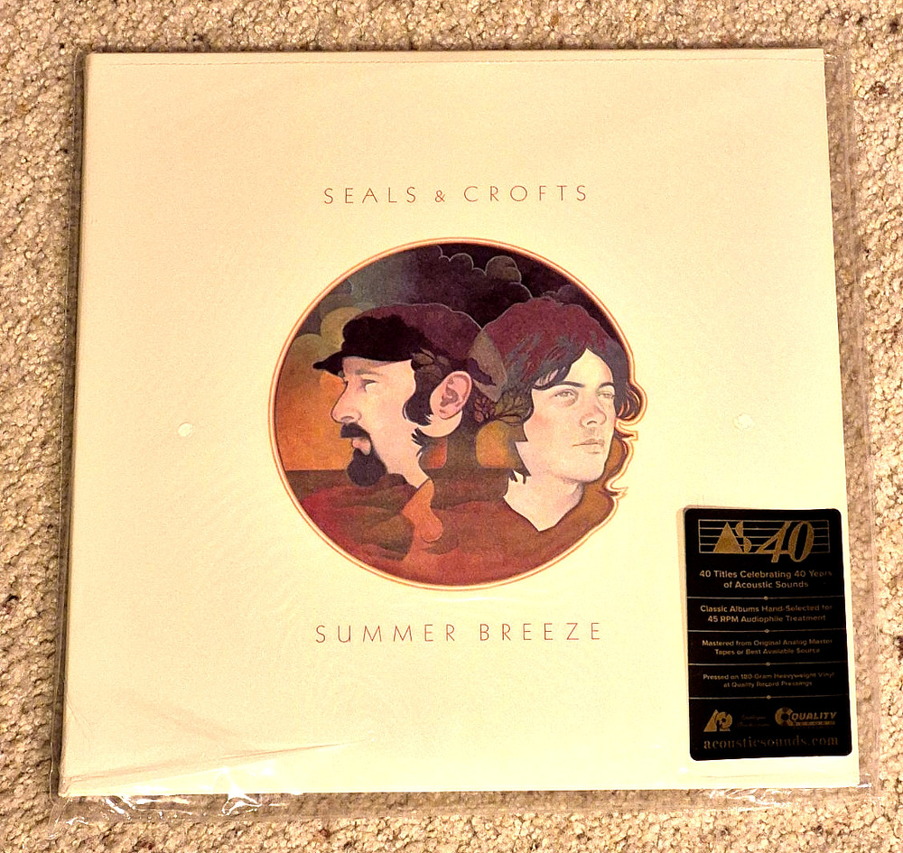 SEALS & CROFTS – Summer Breeze Analogue Productions 180g Stereo 45RPM Vinyl 2LP