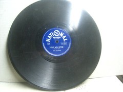 Ravens Write Me a Letter / Summertime *National 9038 10″ 78 rpm