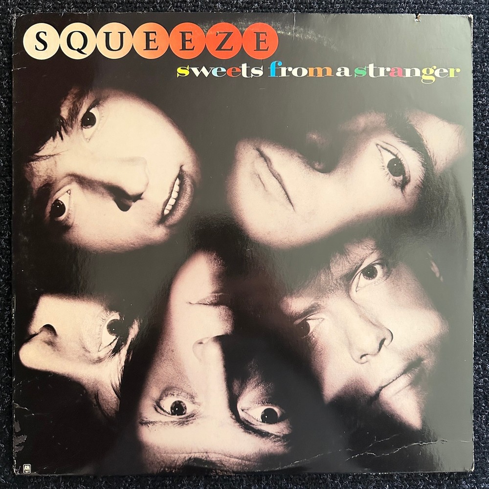 Squeeze Sweets From A Stranger Vinyl LP 1982 A&M Records Pop Rock New Wave