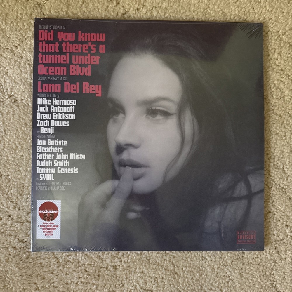 Lana Del Rey – Did You Know That There’s A Tunnel Under Ocean Blvd Vinyl Record