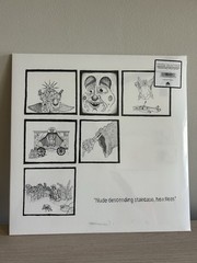 Teen Suicide Nude Descending Staircase Headless Black White Smash Vinyl