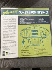 The Bomboras—Songs From Beyond! Vinyl LP Album Record, Shag Artist Autograph