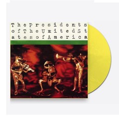 The Presidents of the United States of America SELF TITLED Vinyl LP YELLOW COLOR