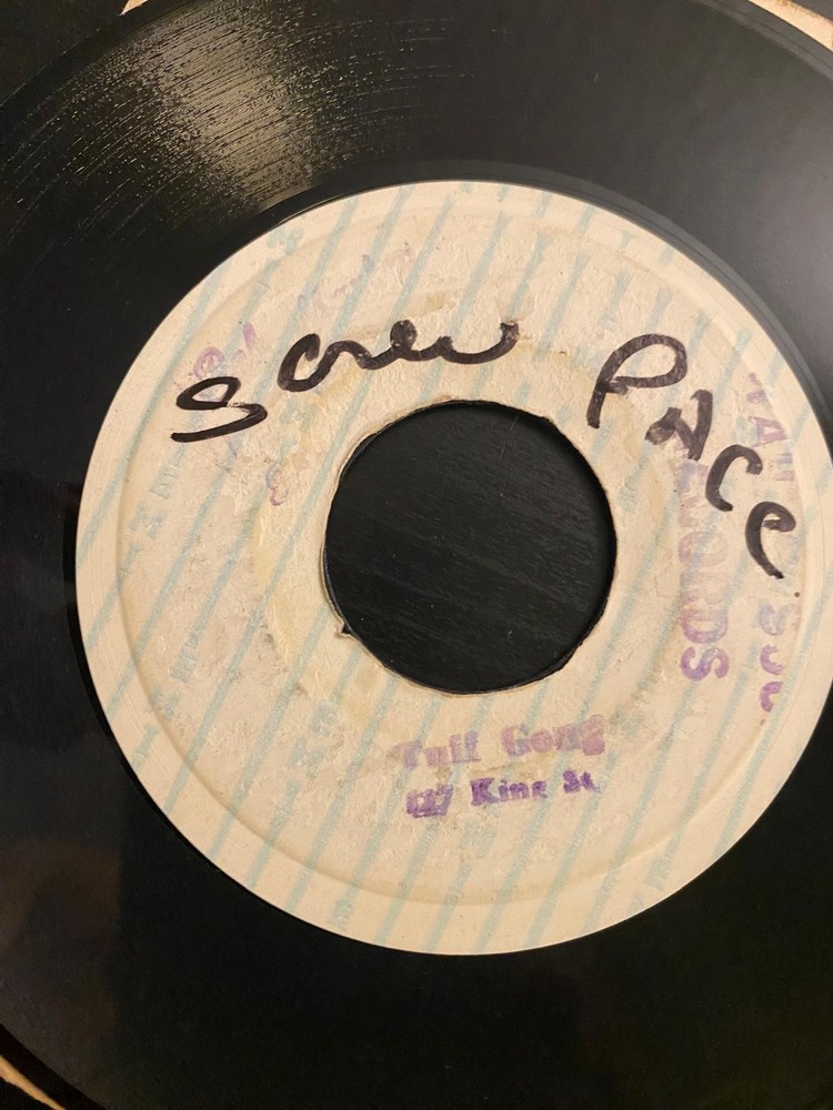 PRE-RELEASE – BLANK: Bob Marley & The Wailers: Screw Face / Face Man – VG+