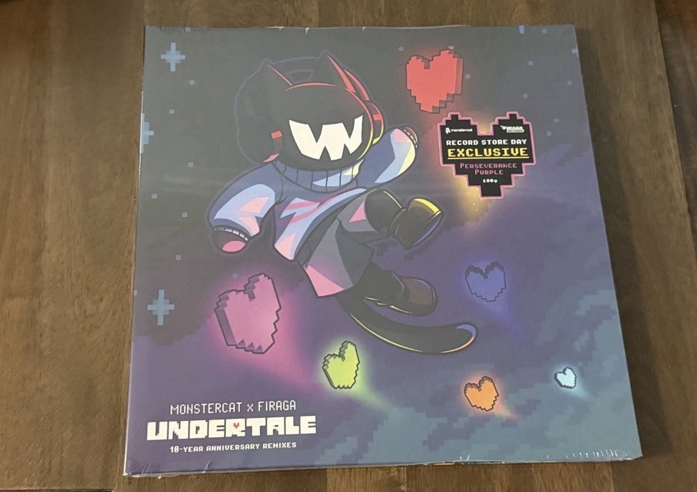UNDERTALE 10-Year Anniversary Remixes LP RSD 2026 exclusive Preservence Purple