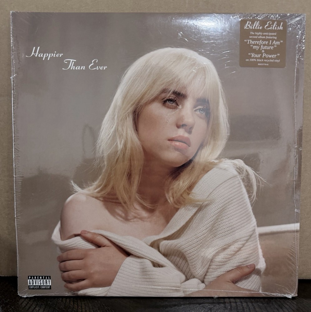Billie Eilish – Happier Than Ever [2 LP] [New Vinyl LP] Explicit