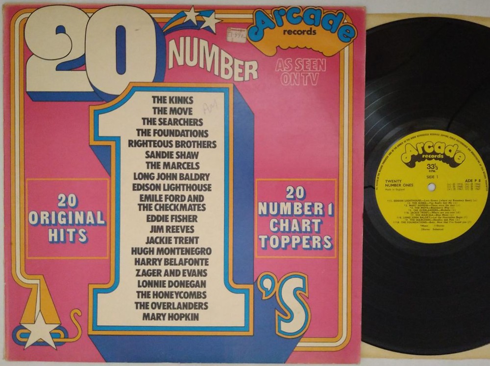 20 Number 1’s 12″ LP Arcade ADE P 8