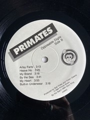 Primates – Opposable Digits 1984 Private Press Shrink Vinyl LP NM