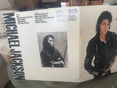MICHAEL JACKSON ~ BAD ~ 1987 Epic First Press NEAR MINT NM/NM- VINYL LP NICE!!!