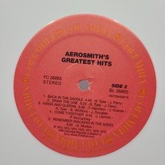 Aerosmith Greatest Hits LP Columbia 2019 EX+ Vinyl White Wax Reissue