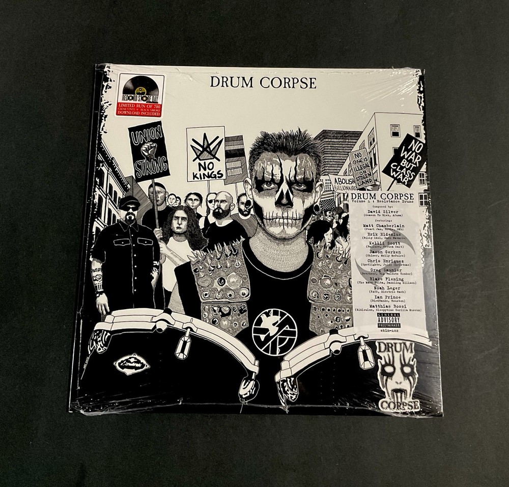 Drum Corpse – Volume 1: Resistance Drums LP On Vinyl RSD All Drums/ Chants