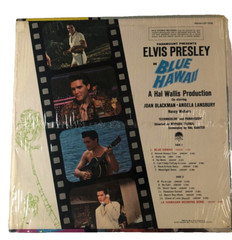 ELVIS PRESLEY LP RECORD BLUE HAWAII RCA LSP 2426 LIVING STEREO IN SHRINK